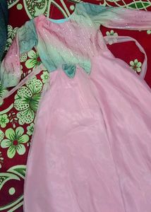 Girls Beautiful Sequence Gown
