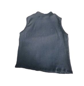 Sleeveless Mock Neck Top