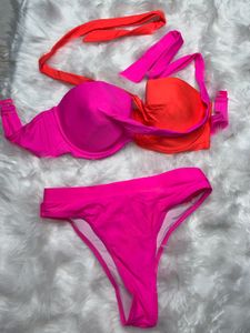 Neon Pink And Orange