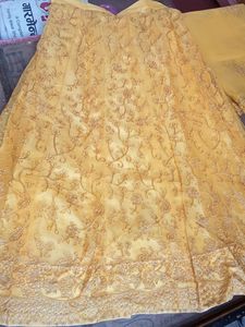 Haldi Lehenga With Jewellery Free