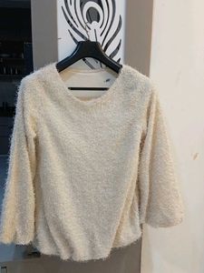 Fluffy Knit Top
