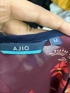 Ajio Sheet Long Dress