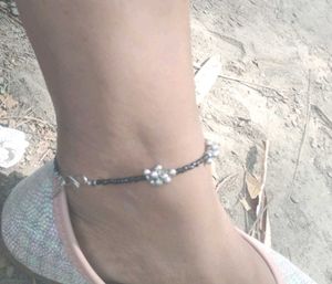 Beaded Anklet For Woman Sigle Pair