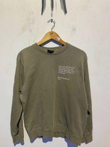 Nike Swoosh Olive Green Sweatshirt