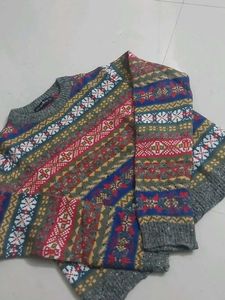 Colorful Patterned Sweater