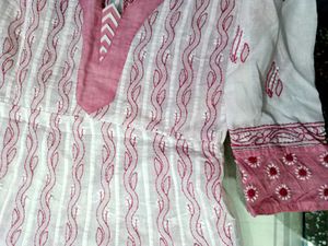 Beautiful Chikankari Kurta Set