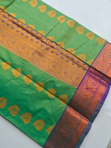 Green Ethnic Saree