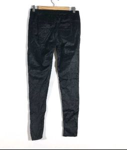 New Skinny Elastic Cordroy Black Jeggings Women