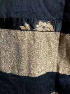 💛🖤 Shimmery Katan Lehnga Set
