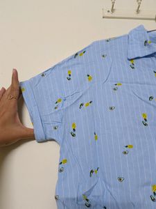 Powder Blue Top