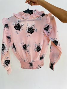 full sleeve puffy blouse