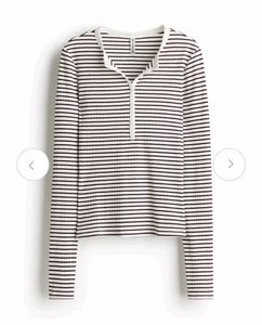 Striped Long Sleeve Top