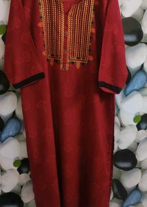 Elegant Embroidered Kurta