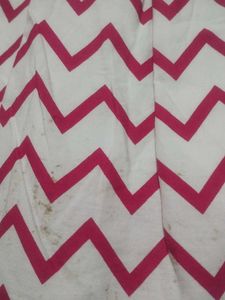 Pink Chevron Skirt