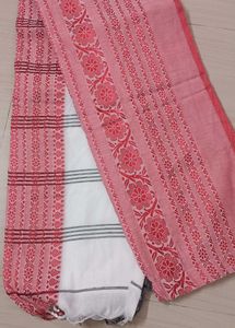 Begumpuri Red ♥️ Black 🖤 Pure Cotton Saree