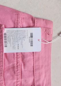 Pink Flared Jeans