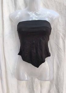 142311. Black Bandeau Style Top