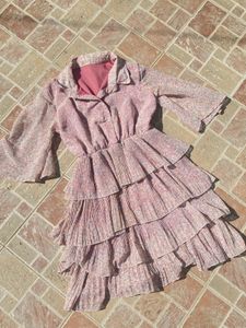 Tiered Ruffle Mini Dress