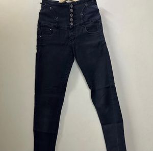 Black Jeans High Waist & Skinny