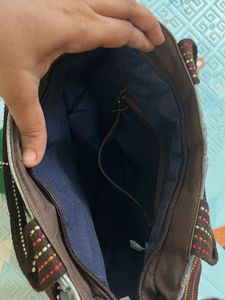 Denim Upcycled Backpack