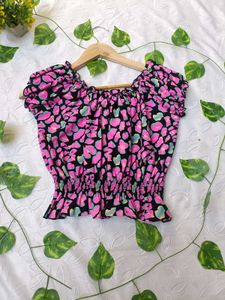 Y2k Asthetic Kiss Print Top 💋