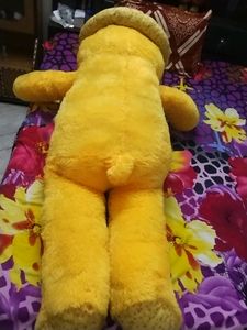6 Feet Teddy Bear In Yellow Colour