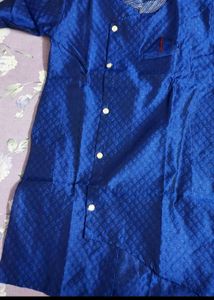 Embroyedari Designer Silk Kurta