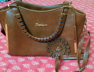 Brown Fashion Handbag