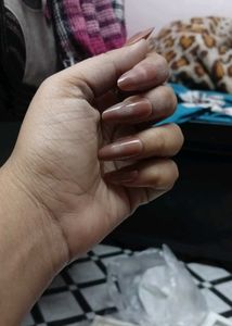 Nude Almond Press On Nails