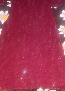 Beautiful Pakistani Suit Handwork