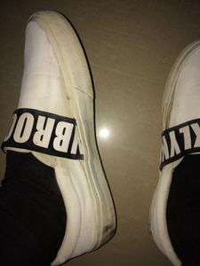 ASOS White Canvas Shoes
