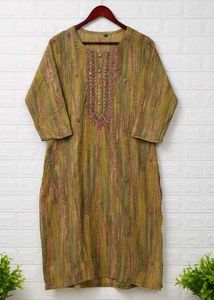 Elegant Embroidered Kurta