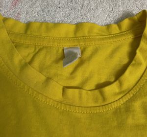 Yellow Oversized Unisex T-shirt 😍