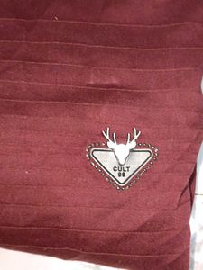 Burgundy Casual Shirt