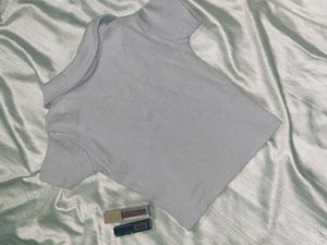 lavender ZARA Crop Top