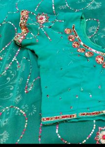 🎀💎Women Wedding Wear Rose Styled Saree💎🎀