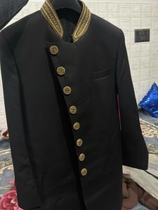 Elegant Black Sherwani