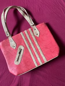 Stylish Pink Tote Bag