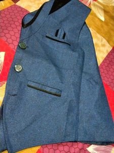 Boys Formal Blue Waistcoat for children under 6-7