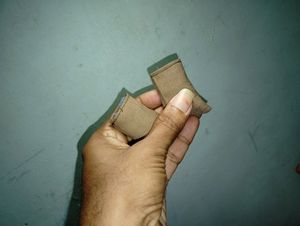 Toy Miniature Cot Model Fibre Sheet