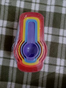 Measurement Cup Set Of 5 Spoon New Pack