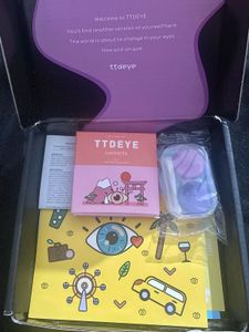 TTDEYE Yearly Powered Contact Lens Colored