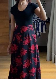 Floral Print Mini Skirt