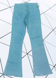 Blue Bootcut Jeans