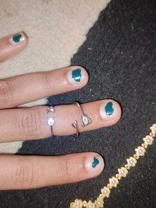 2 Bracelets &amp;2  Rings Set
