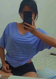 Blue Crop Top - Stylish &amp; Trendy