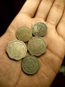 Old Indian Coins.