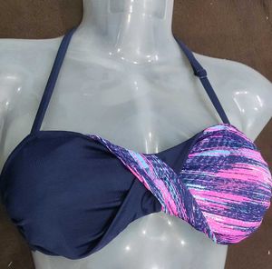 Stylish Printed Bikini Top 🖤