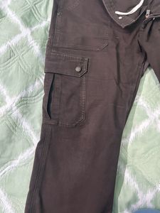 Brown Cargo Pant