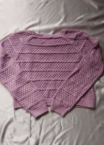 Lilac Knit Sweater